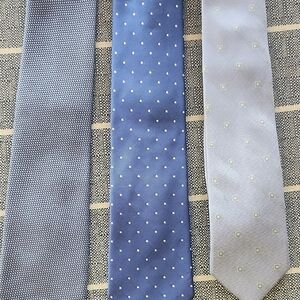 Michael Kors Blue and Gray Tie Collection